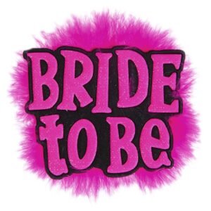 Broche Zwart Bride To Be