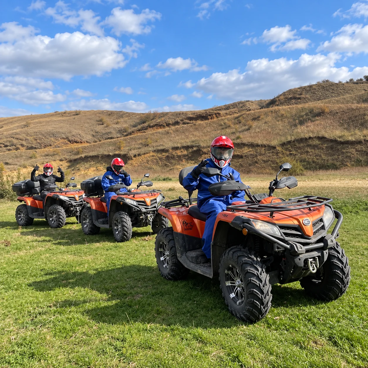 quad rijden Boekarest