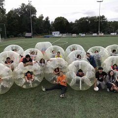 Bubbel Voetbal Praag vrijgezellenfeest