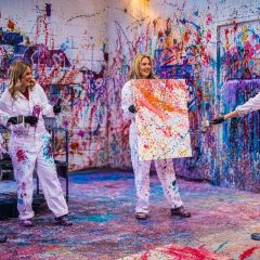 Gooien met Verf: Creatief Vrijgezellenfeest in Woerden