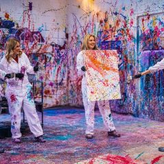 Gooien met Verf: Creatief Vrijgezellenfeest in Woerden